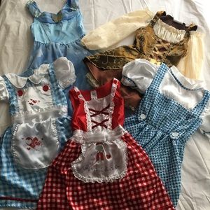 Selection of Girls Dressing Up Costumes Ages 3-5